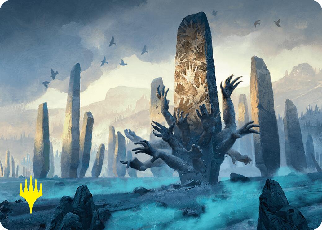Soulstone Sanctuary Art Card (19/54) (Gold-Stamped Signature) [Foundations Art Series] | The Time Vault CA