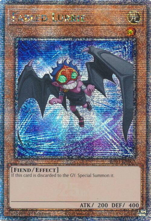 Fabled Lurrie (Quarter Century Secret Rare) [RA03-EN003] Quarter Century Secret Rare | The Time Vault CA