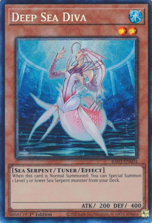 Deep Sea Diva (CR) [RA03-EN004] Prismatic Collector's Rare | The Time Vault CA