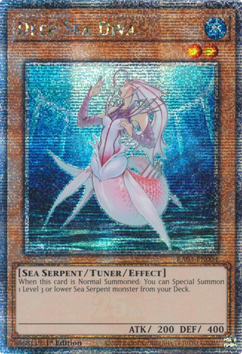 Deep Sea Diva (Quarter Century Secret Rare) [RA03-EN004] Quarter Century Secret Rare | The Time Vault CA