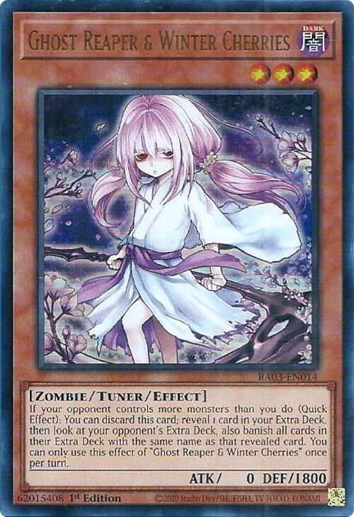 Ghost Reaper & Winter Cherries (Alternate Art) (UR) [RA03-EN014] Ultra Rare | The Time Vault CA