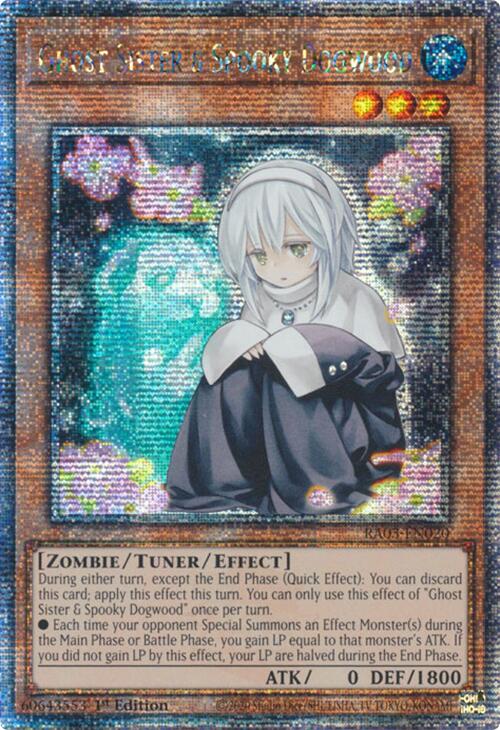 Ghost Sister & Spooky Dogwood (Quarter Century Secret Rare) [RA03-EN020] Quarter Century Secret Rare | The Time Vault CA