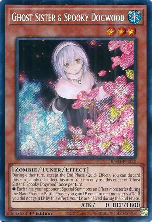 Ghost Sister & Spooky Dogwood (Secret Rare) [RA03-EN020] Secret Rare | The Time Vault CA