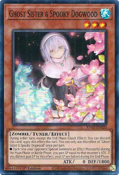 Ghost Sister & Spooky Dogwood [RA03-EN020] Super Rare | The Time Vault CA