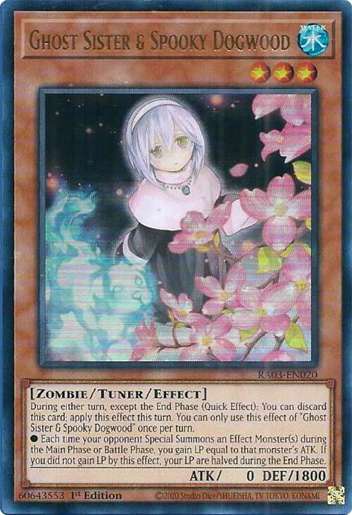 Ghost Sister & Spooky Dogwood (UR) [RA03-EN020] Ultra Rare | The Time Vault CA