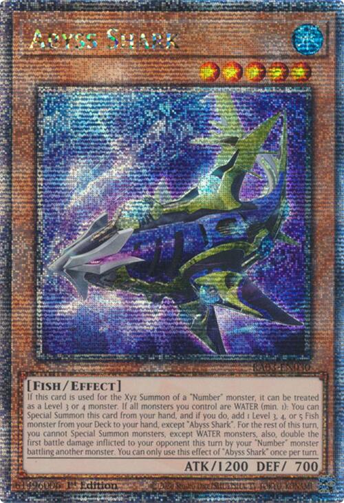 Abyss Shark (Quarter Century Secret Rare) [RA03-EN030] Quarter Century Secret Rare | The Time Vault CA