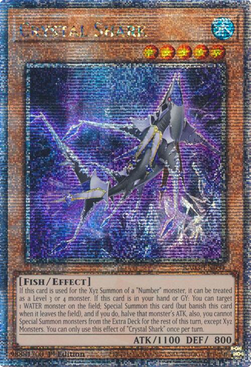 Crystal Shark (Quarter Century Secret Rare) [RA03-EN031] Quarter Century Secret Rare | The Time Vault CA