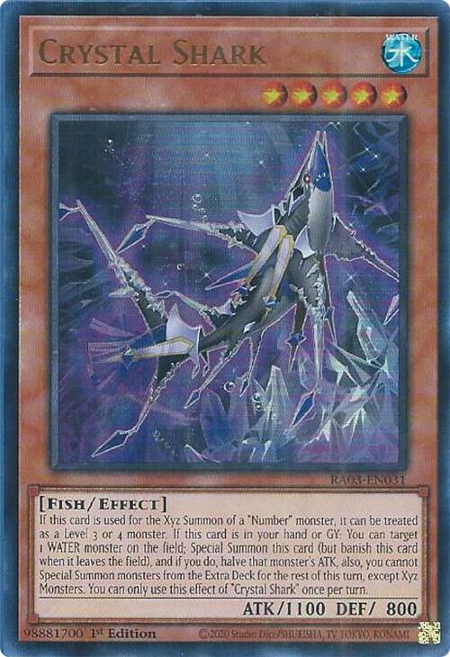 Crystal Shark (UR) [RA03-EN031] Ultra Rare | The Time Vault CA