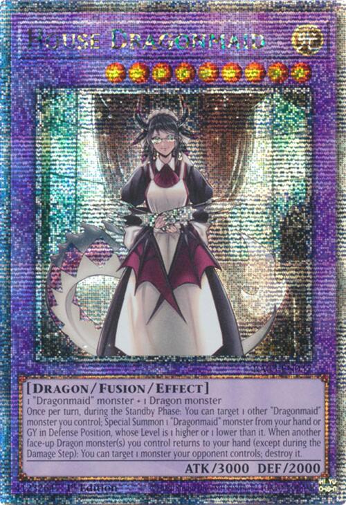 House Dragonmaid (Quarter Century Secret Rare) [RA03-EN037] Quarter Century Secret Rare | The Time Vault CA