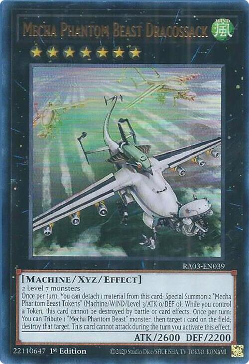 Mecha Phantom Beast Dracossack (UR) [RA03-EN039] Ultra Rare | The Time Vault CA