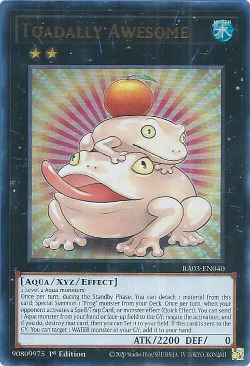 Toadally Awesome (UR) [RA03-EN040] Ultra Rare | The Time Vault CA