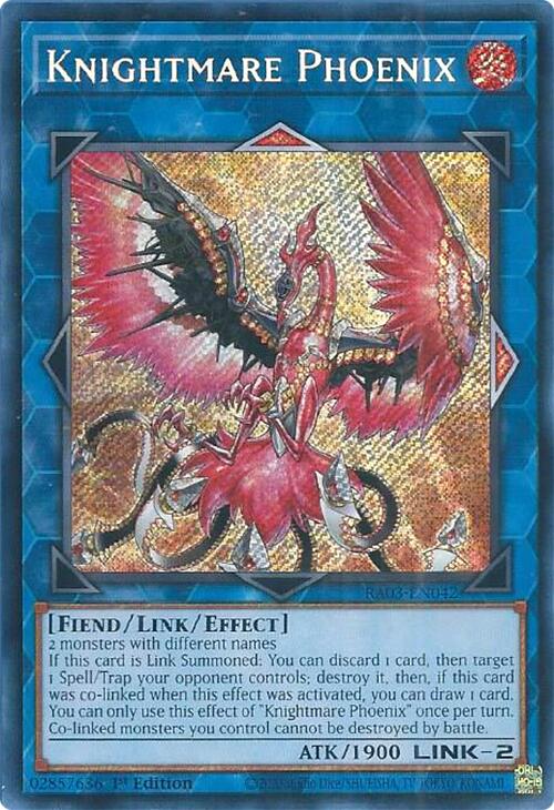 Knightmare Phoenix (Secret Rare) [RA03-EN042] Secret Rare | The Time Vault CA
