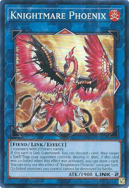 Knightmare Phoenix [RA03-EN042] Super Rare | The Time Vault CA