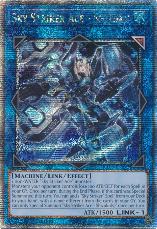 Sky Striker Ace - Shizuku (Quarter Century Secret Rare) [RA03-EN043] Quarter Century Secret Rare | The Time Vault CA