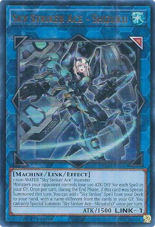 Sky Striker Ace - Shizuku (UR) [RA03-EN043] Ultra Rare | The Time Vault CA