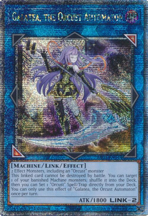 Galatea, the Orcust Automaton (Quarter Century Secret Rare) [RA03-EN044] Quarter Century Secret Rare | The Time Vault CA