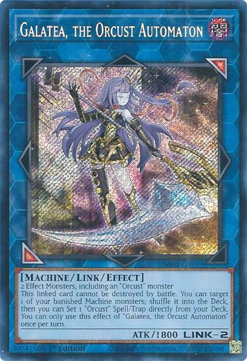 Galatea, the Orcust Automaton (Secret Rare) [RA03-EN044] Secret Rare | The Time Vault CA