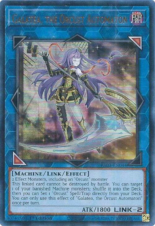 Galatea, the Orcust Automaton (UR) [RA03-EN044] Ultra Rare | The Time Vault CA