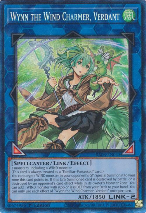 Wynn the Wind Charmer, Verdant (CR) [RA03-EN045] Prismatic Collector's Rare | The Time Vault CA