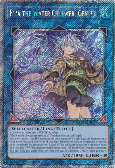 Eria the Water Charmer, Gentle (Platinum Secret Rare) [RA03-EN047] Platinum Secret Rare | The Time Vault CA