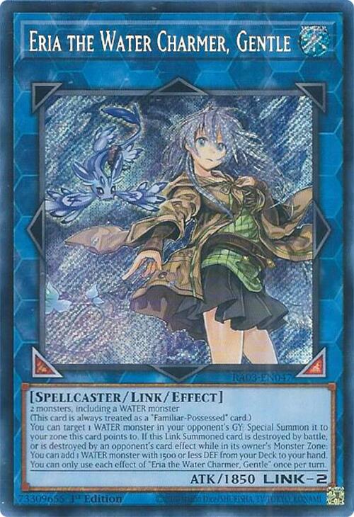 Eria the Water Charmer, Gentle (Secret Rare) [RA03-EN047] Secret Rare | The Time Vault CA