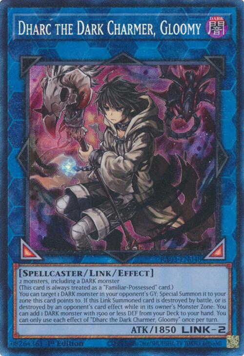 Dharc the Dark Charmer, Gloomy (CR) [RA03-EN048] Prismatic Collector's Rare | The Time Vault CA