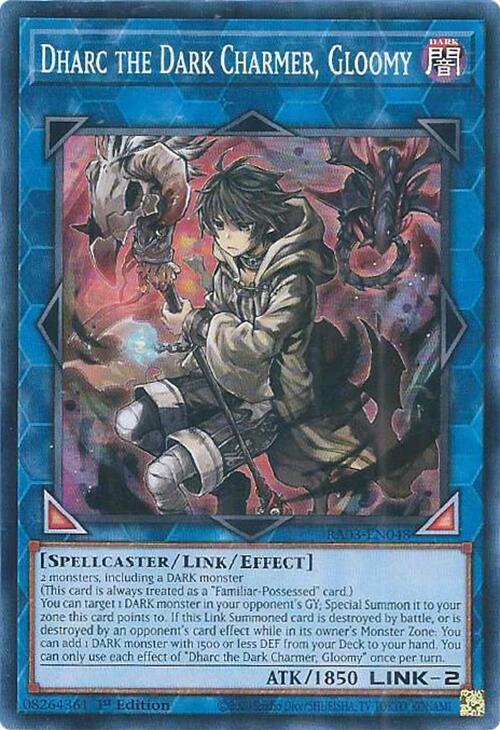 Dharc the Dark Charmer, Gloomy [RA03-EN048] Super Rare | The Time Vault CA