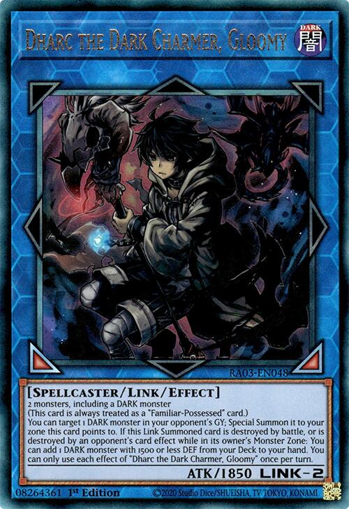 Dharc the Dark Charmer, Gloomy (UTR) [RA03-EN048] Prismatic Ultimate Rare | The Time Vault CA