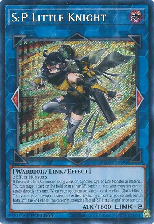 S:P Little Knight (Secret Rare) [RA03-EN049] Secret Rare | The Time Vault CA