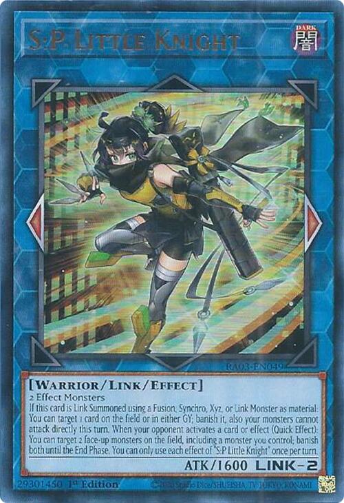 S:P Little Knight (UR) [RA03-EN049] Ultra Rare | The Time Vault CA