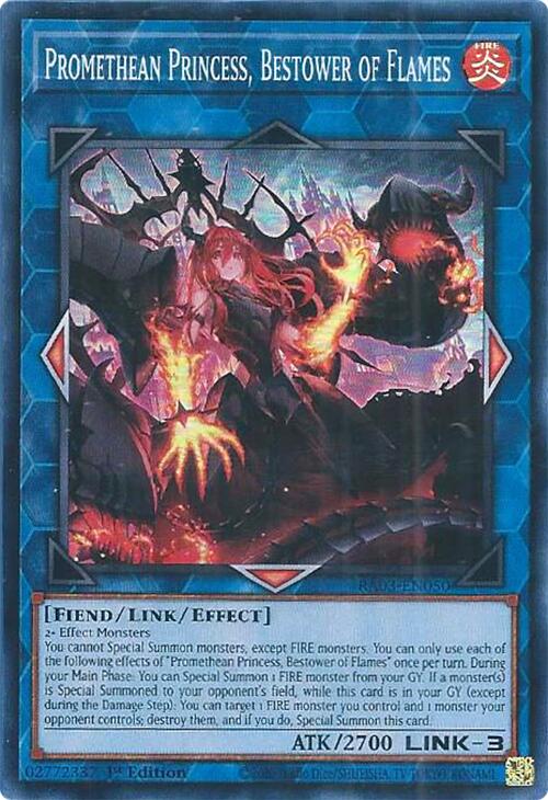 Promethean Princess, Bestower of Flames [RA03-EN050] Super Rare | The Time Vault CA