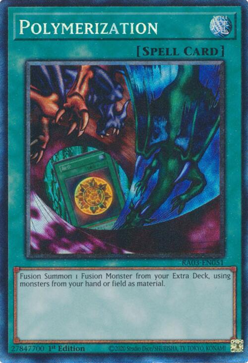 Polymerization (Alternate Art) (CR) [RA03-EN051] Prismatic Collector's Rare | The Time Vault CA