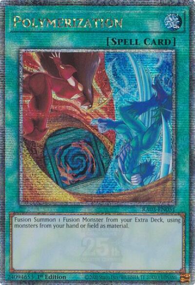 Polymerization (Quarter Century Secret Rare) [RA03-EN051] Quarter Century Secret Rare | The Time Vault CA