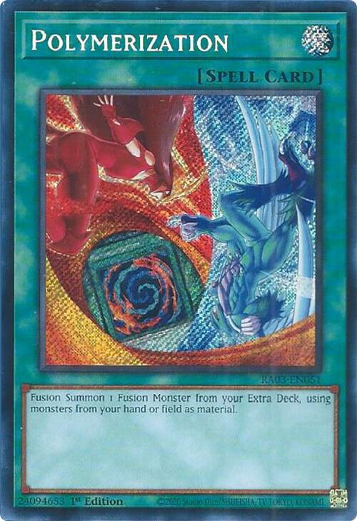 Polymerization (Secret Rare) [RA03-EN051] Secret Rare | The Time Vault CA