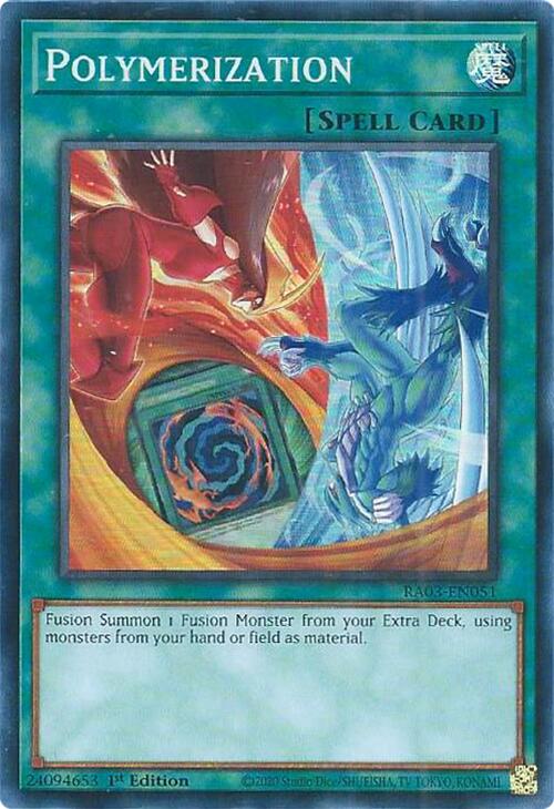 Polymerization [RA03-EN051] Super Rare | The Time Vault CA