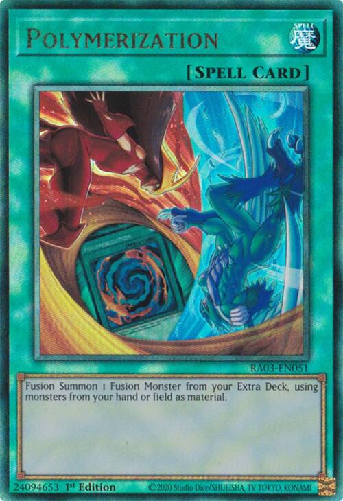 Polymerization (UTR) [RA03-EN051] Prismatic Ultimate Rare | The Time Vault CA