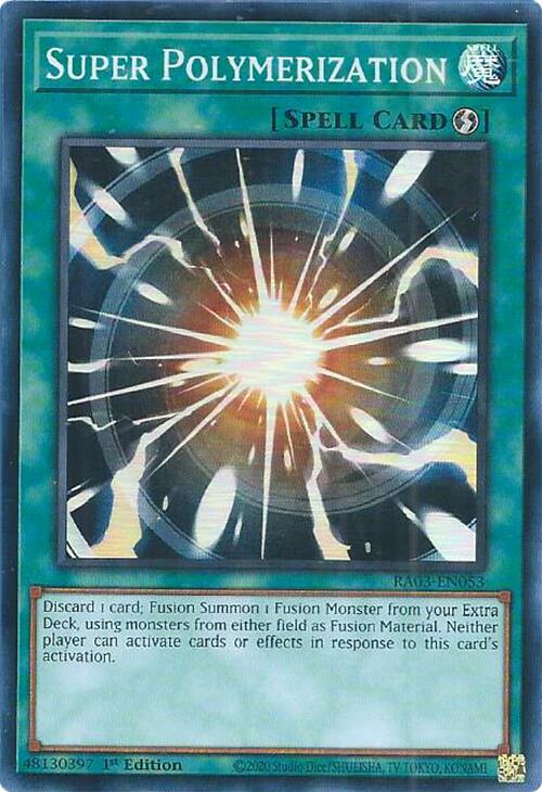 Super Polymerization [RA03-EN053] Super Rare | The Time Vault CA