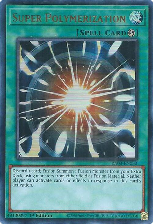 Super Polymerization (UR) [RA03-EN053] Ultra Rare | The Time Vault CA