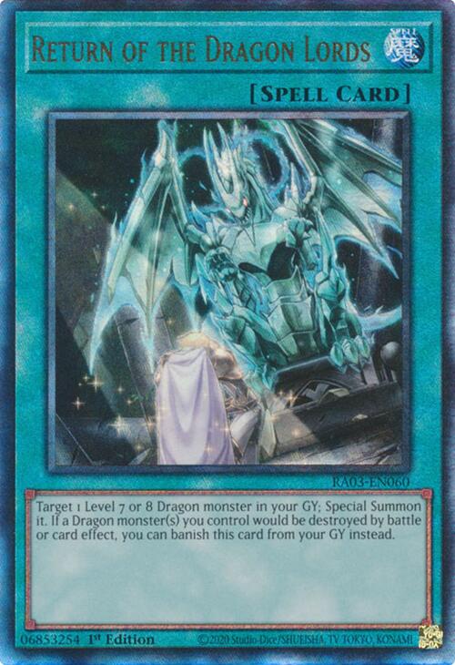 Return of the Dragon Lords (UTR) [RA03-EN060] Prismatic Ultimate Rare | The Time Vault CA