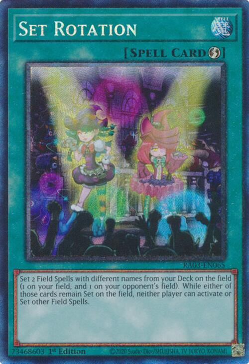 Set Rotation (CR) [RA03-EN065] Prismatic Collector's Rare | The Time Vault CA