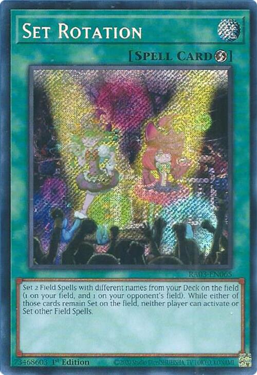 Set Rotation (Secret Rare) [RA03-EN065] Secret Rare | The Time Vault CA