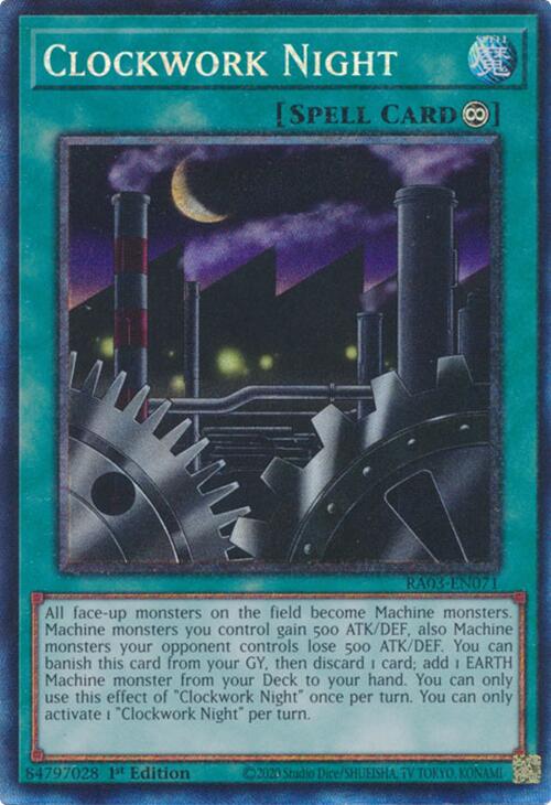 Clockwork Night (CR) [RA03-EN071] Prismatic Collector's Rare | The Time Vault CA