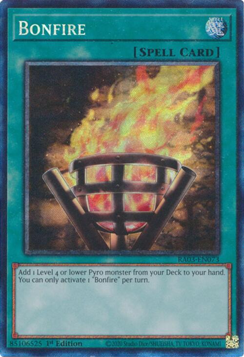 Bonfire (CR) [RA03-EN073] Prismatic Collector's Rare | The Time Vault CA