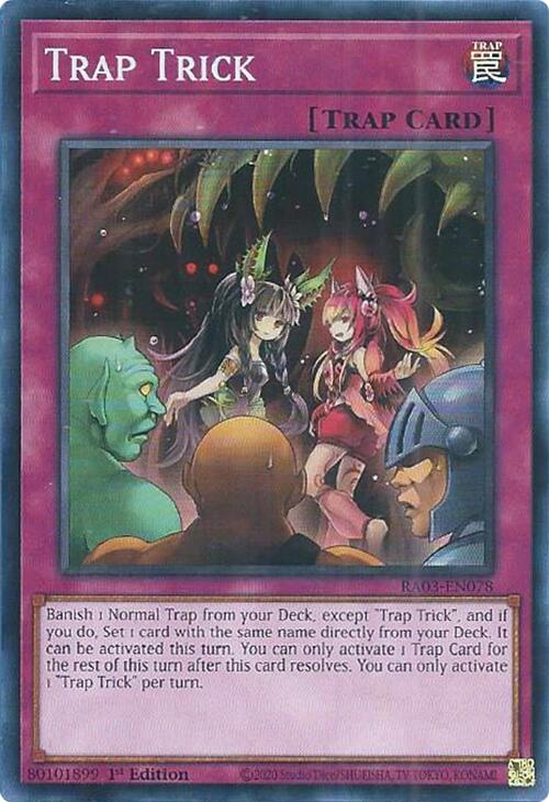 Trap Trick [RA03-EN078] Super Rare | The Time Vault CA