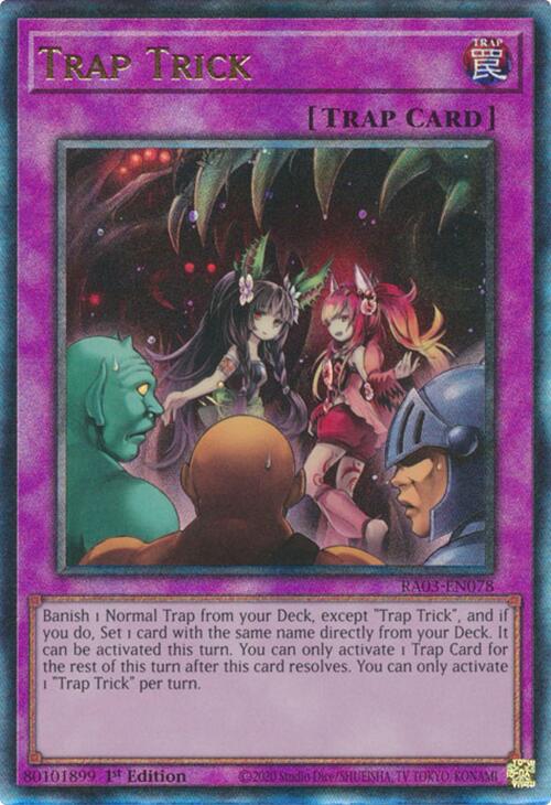Trap Trick (UTR) [RA03-EN078] Prismatic Ultimate Rare | The Time Vault CA