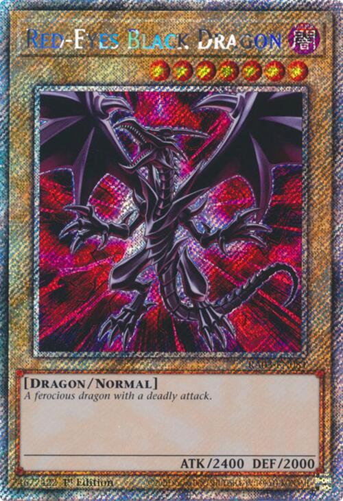 Red-Eyes Black Dragon (Platinum Secret Rare) [RA03-EN081] Platinum Secret Rare | The Time Vault CA