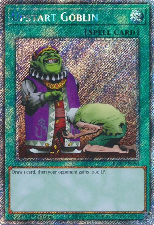 Upstart Goblin (Platinum Secret Rare) [RA03-EN096] Platinum Secret Rare | The Time Vault CA