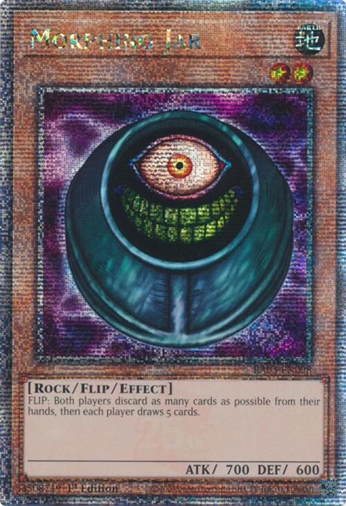 Morphing Jar (Quarter Century Secret Rare) [RA03-EN098] Quarter Century Secret Rare | The Time Vault CA