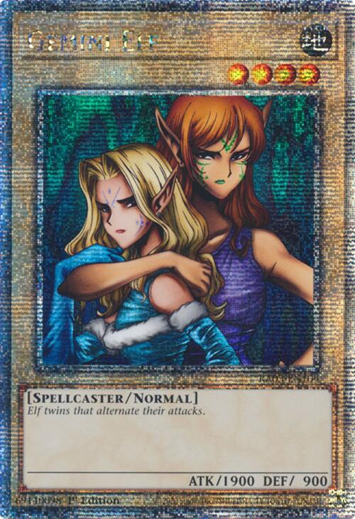 Gemini Elf (Quarter Century Secret Rare) [RA03-EN109] Quarter Century Secret Rare | The Time Vault CA