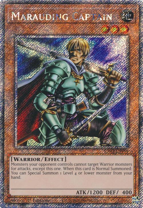 Marauding Captain (Platinum Secret Rare) [RA03-EN118] Platinum Secret Rare | The Time Vault CA